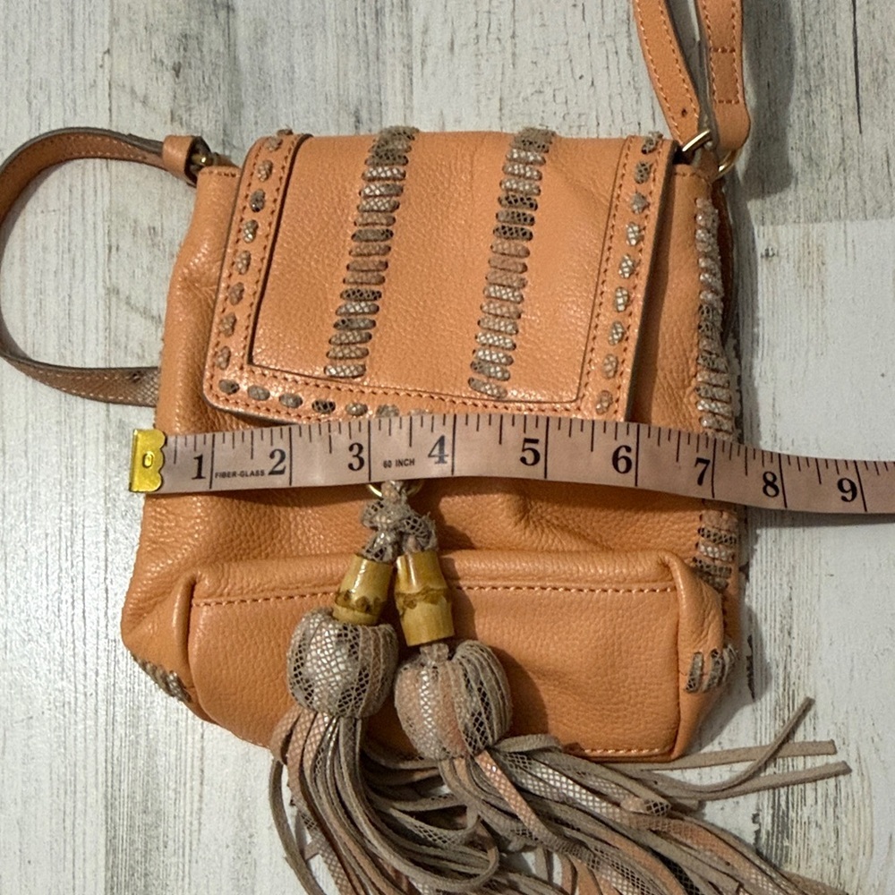Foley + Corinna Sarabi Leather Bag - Candied Peach - Picture 12 of 12